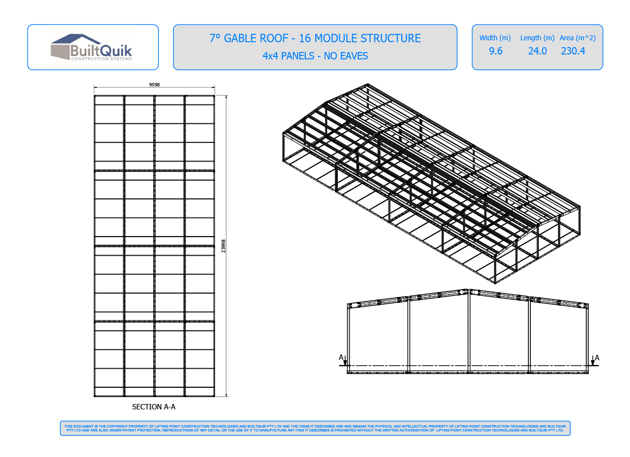 Modular building layout