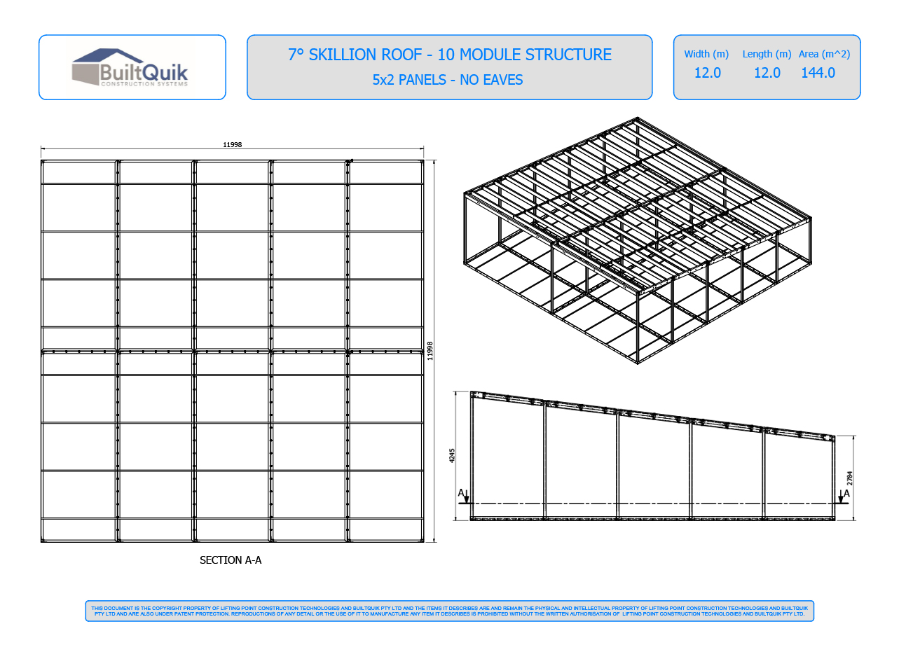 Modular building layout