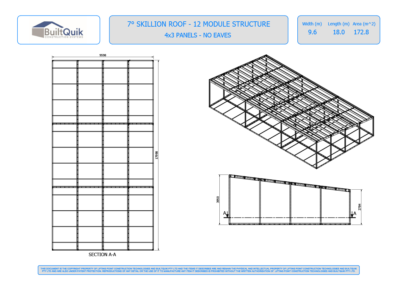 Modular building layout