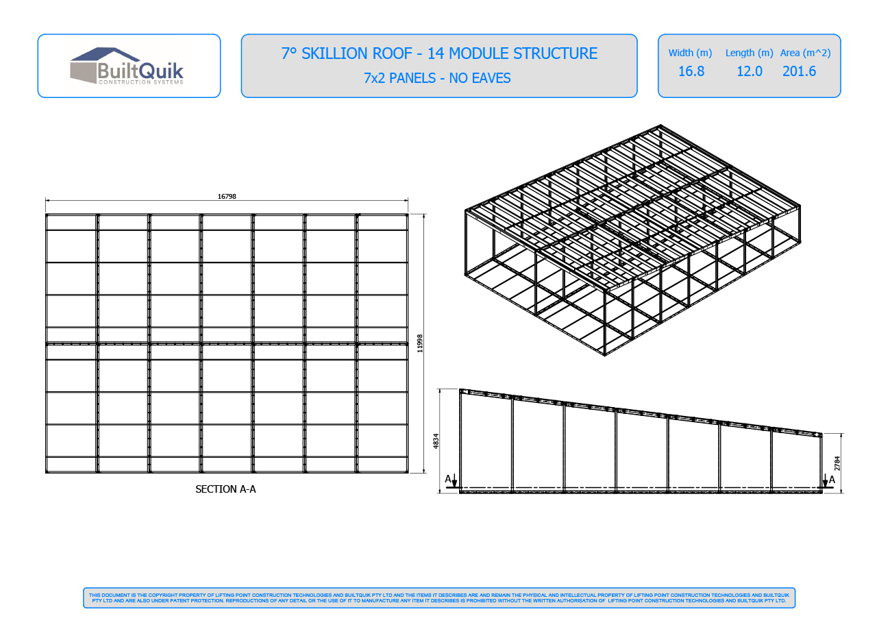 Modular building layout