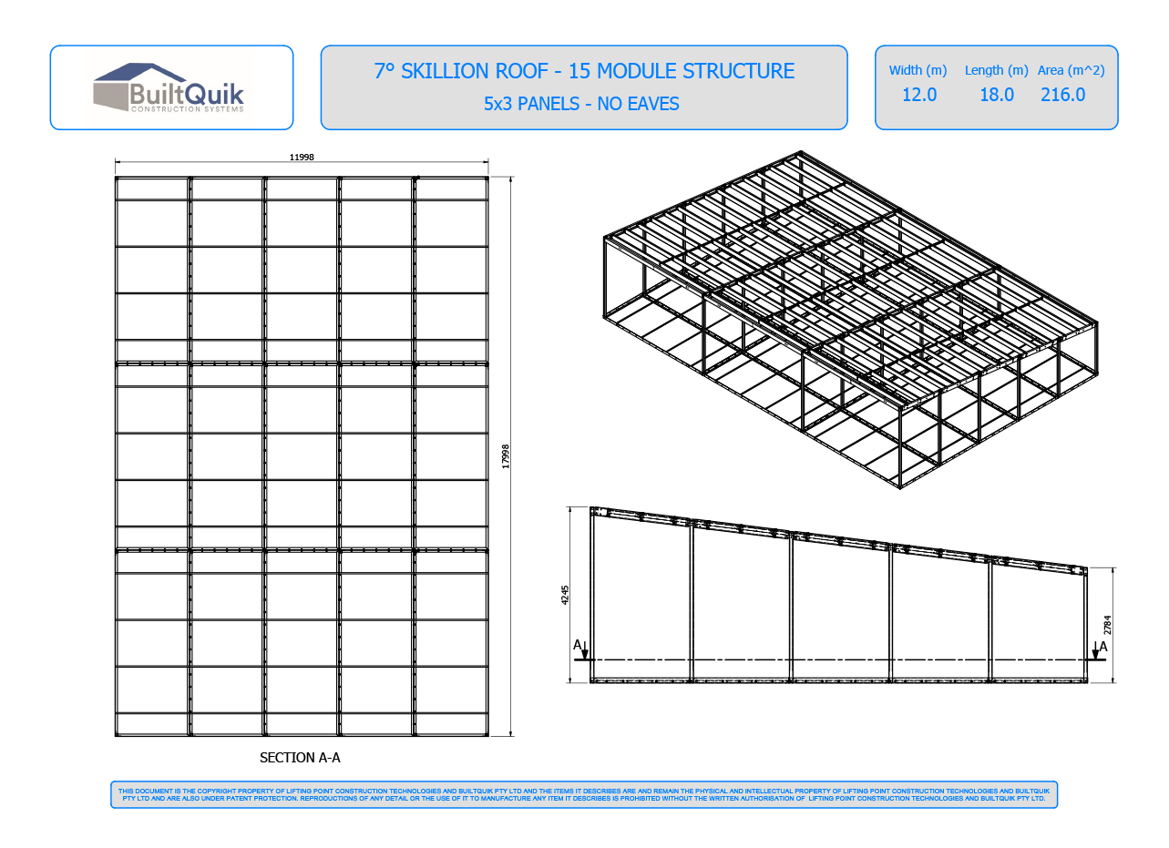 Modular building layout