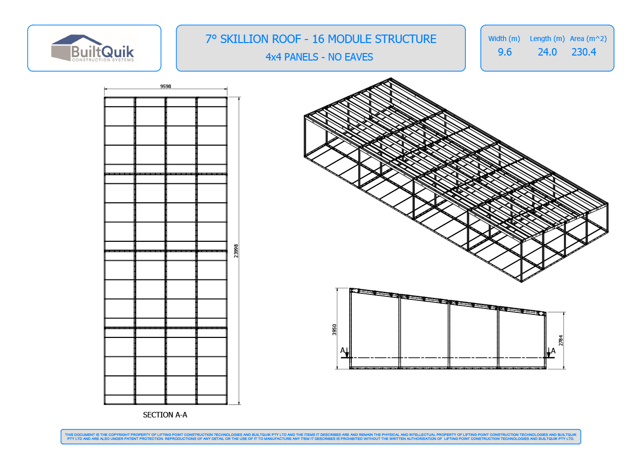 Modular building layout
