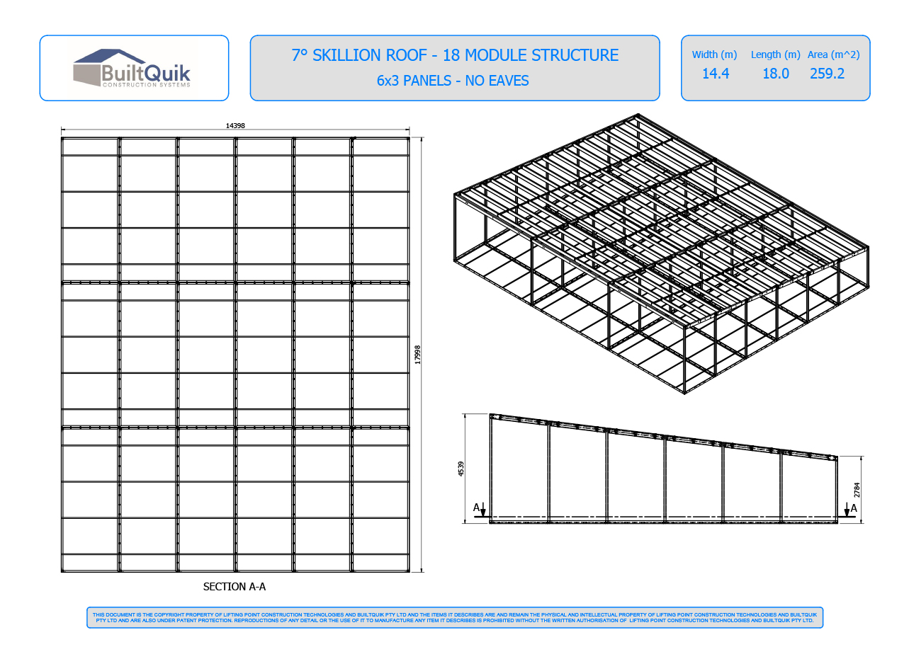 Modular building layout