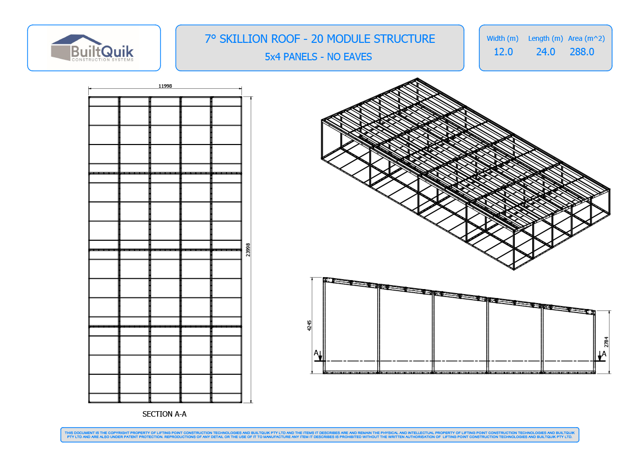 Modular building layout