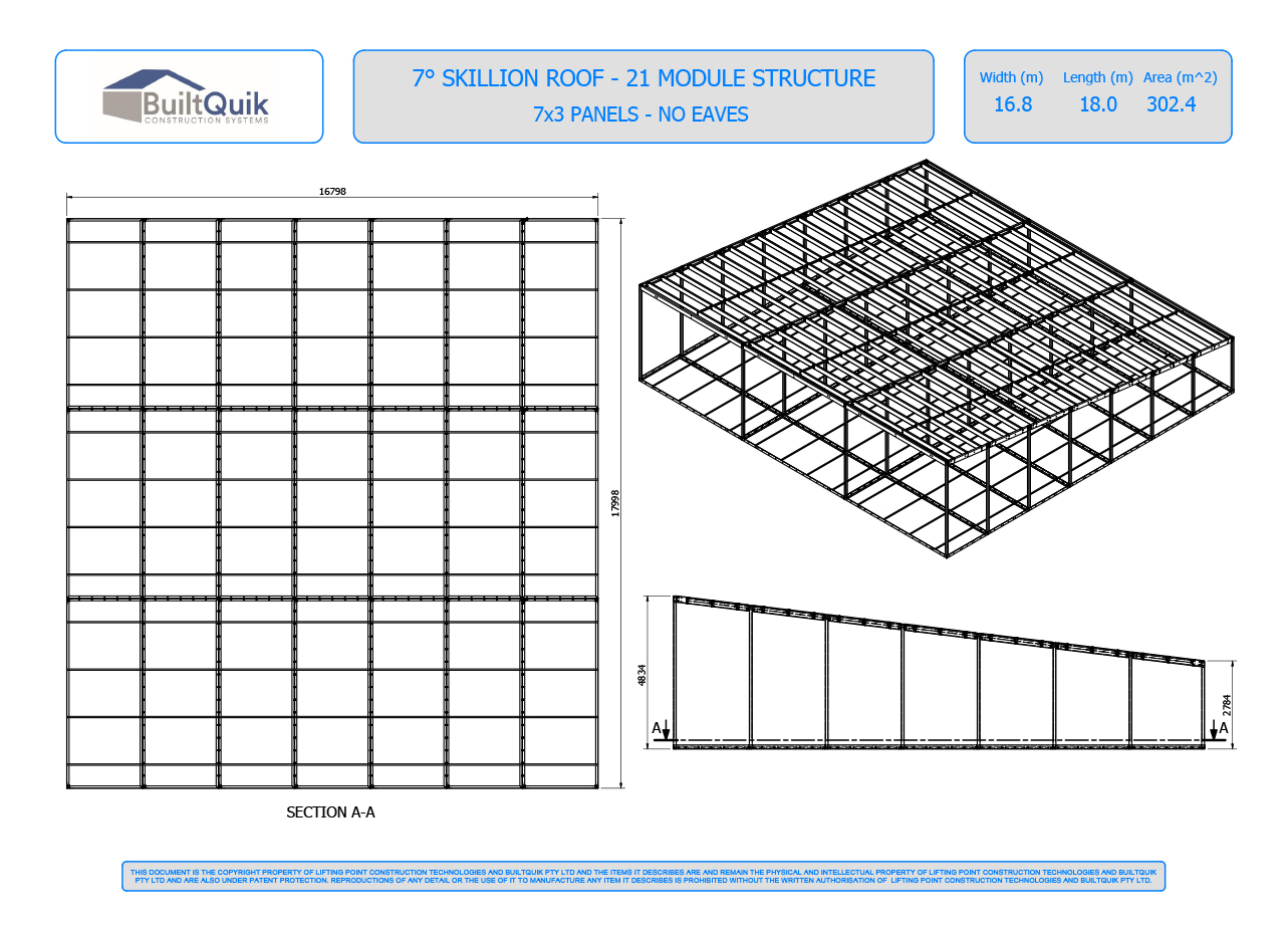 Modular building layout