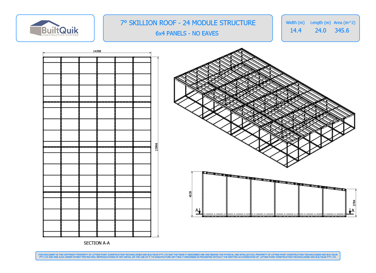 Modular building layout