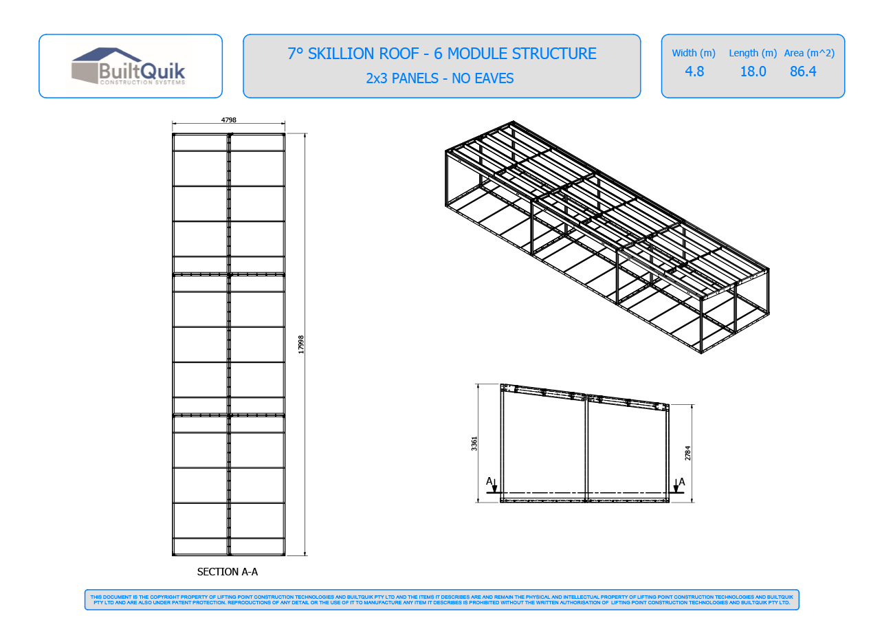 Modular building layout