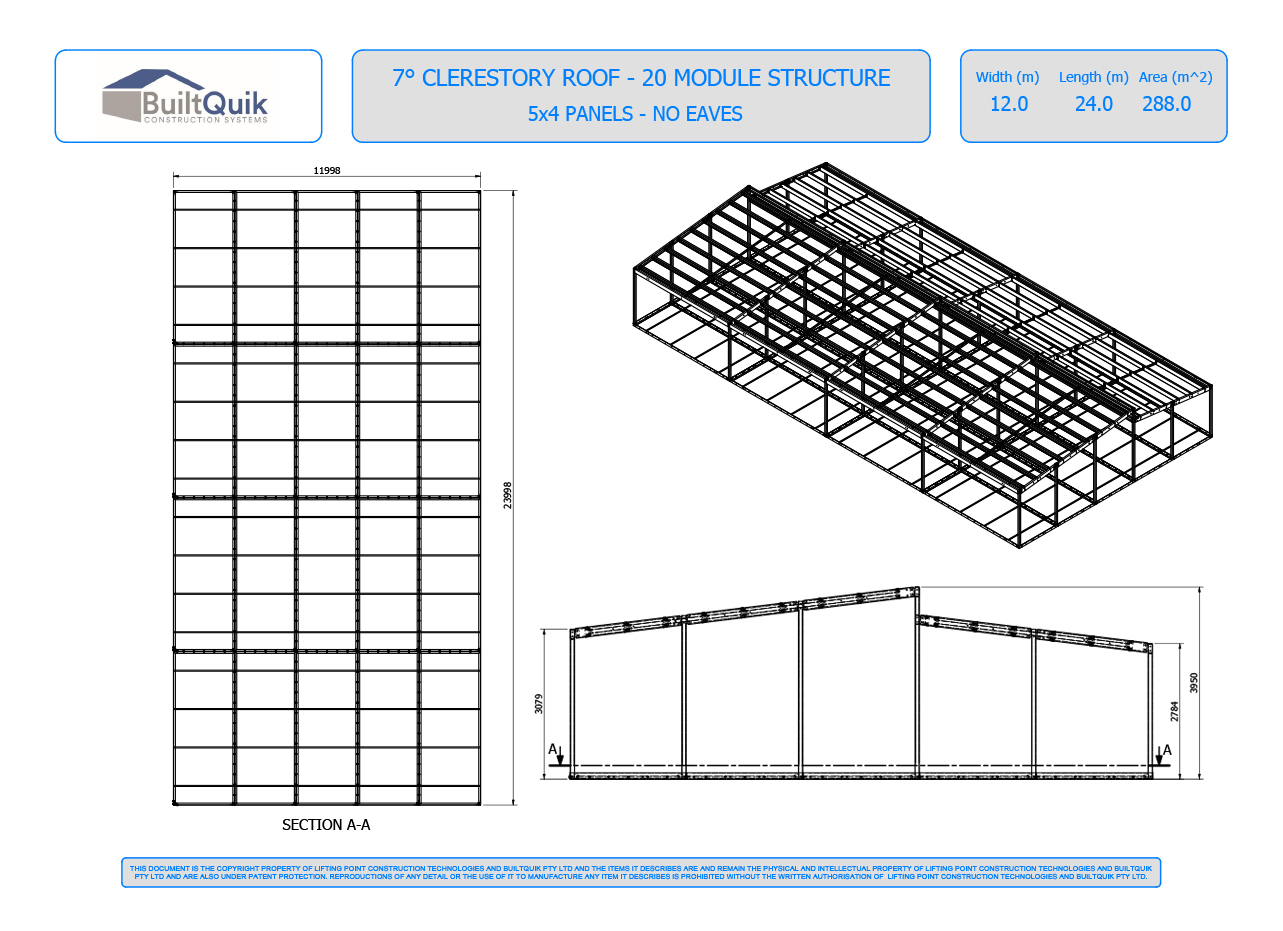 Modular building layout