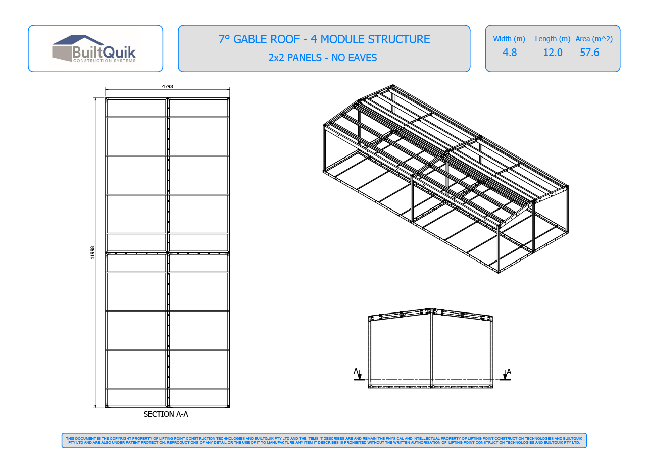 Modular building layout