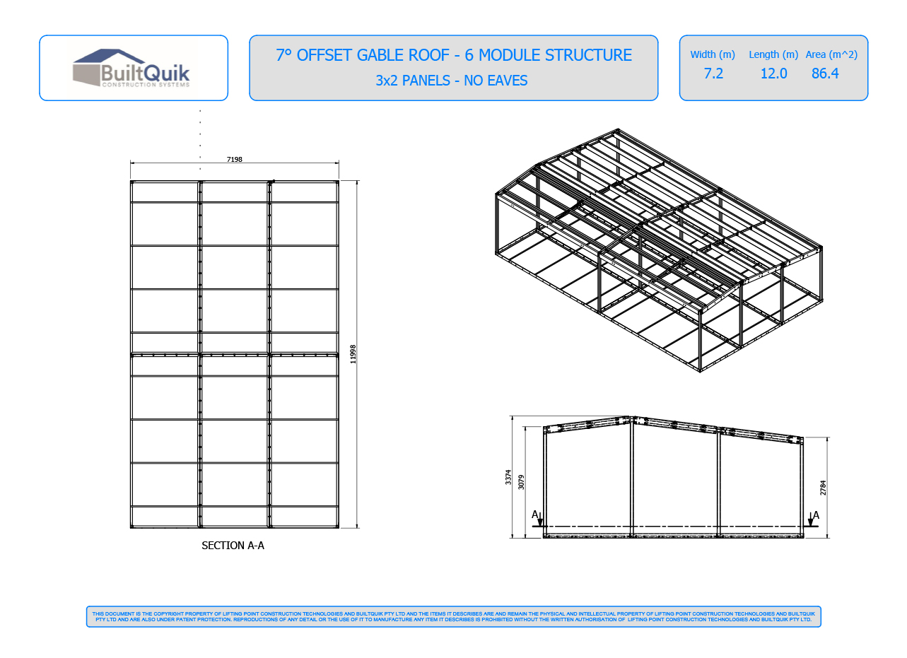 Modular building layout